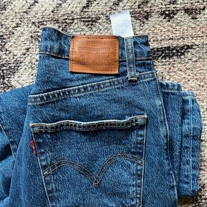 Levi’s ribcage straight jeans